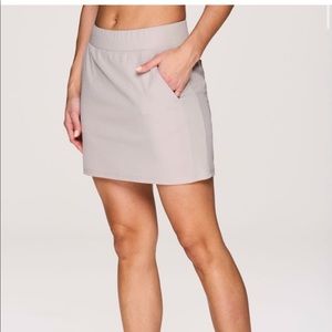 RBX Prime Ribbed Skort in Sand/Khaki - NEW